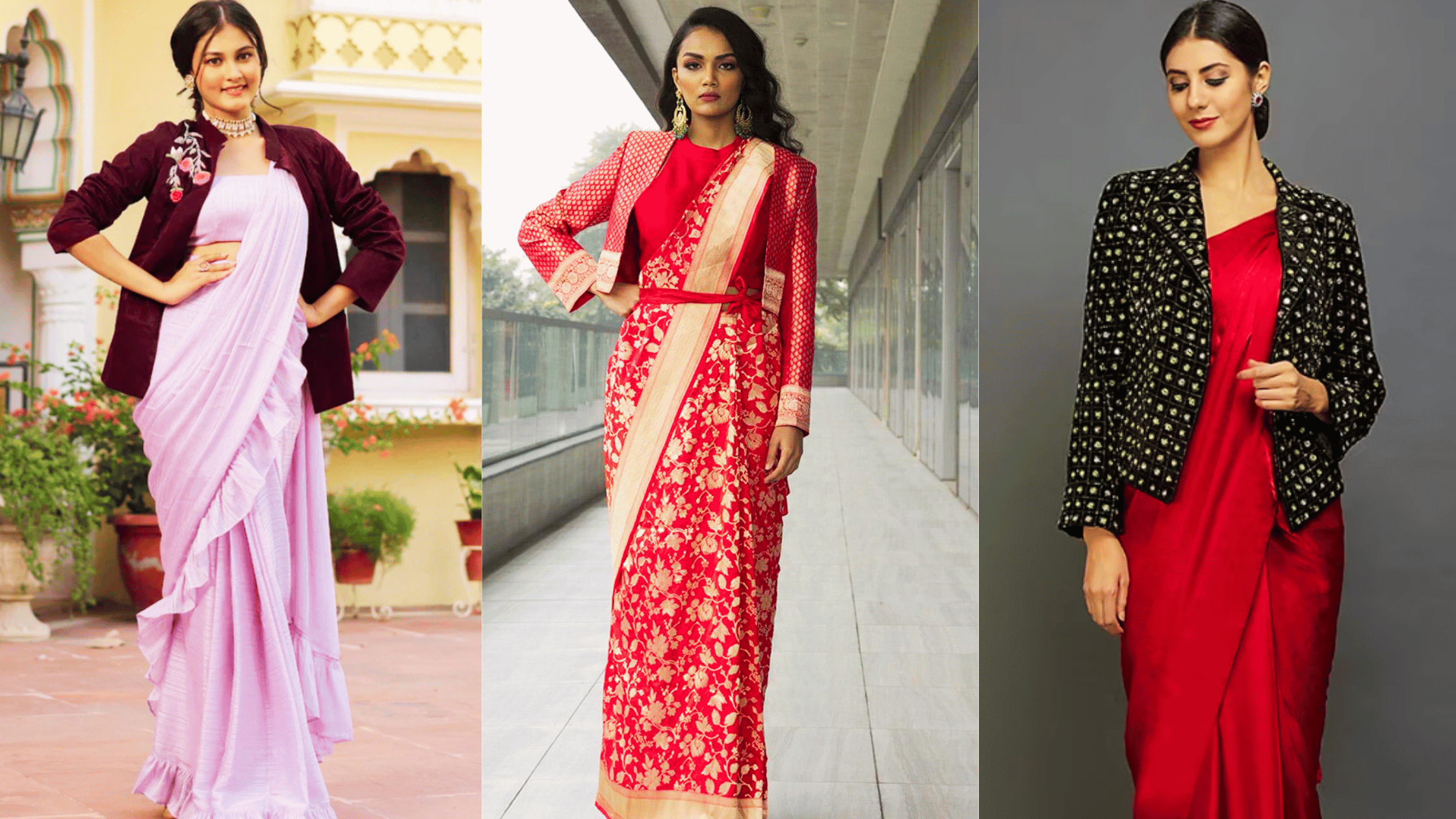 Mastering Elegance: A Guide on How to Wear a Coat Over a Saree